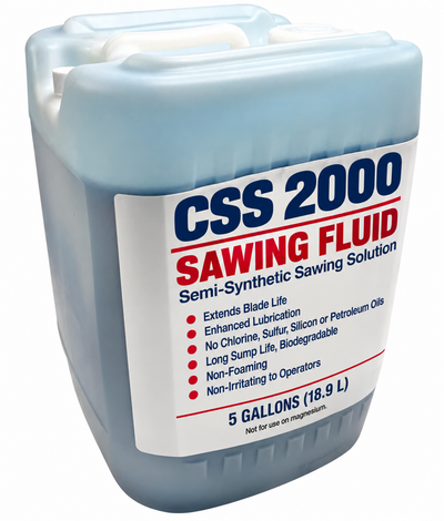 CSS 2000 Semi-Synthetic Sawing Fluid for Cold Saws