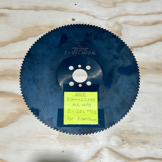 313 x 2.5 x 40 M2 VAPO 24/12 120T HSS Cold Saw Blade